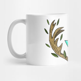 Deer Antlers. Mug